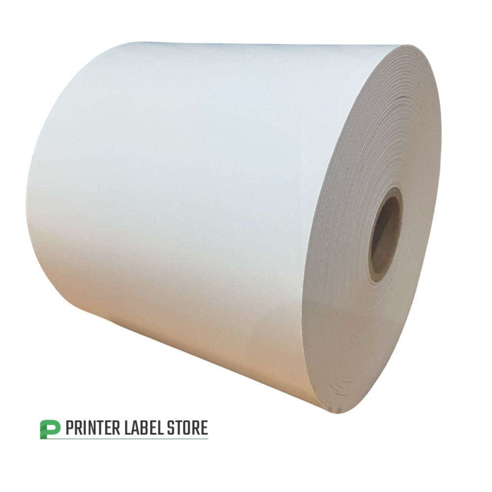 Toshiba 102mm linerless label material, 25mm core, 100m - 1TYLLAB10210025T4