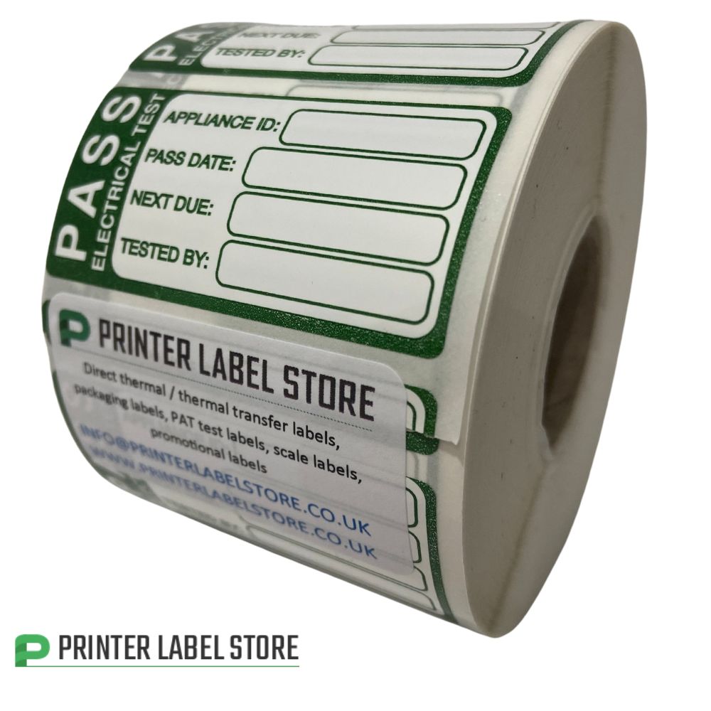 PAT Testing Labels | Personalised PAT Test Labels | PAT Test Labels ...