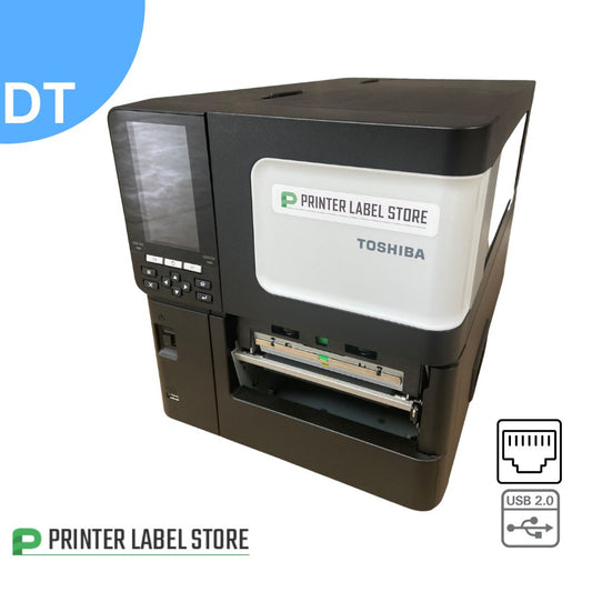 Toshiba TEC BX420D 203 dpi, direct thermal industrial barcode label printer. BX420D-GS02-QM-S