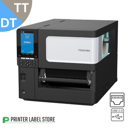 Toshiba TEC BX620T Thermal Transfer / Direct Thermal Label Printer - 300 dpi - 6 inch wide - BX620T-TS02-QM-S